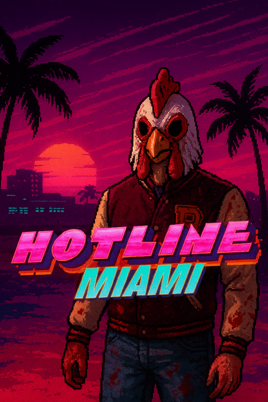 🌴🎮Hotline Miami: Madness in Pixel Form🔫💀